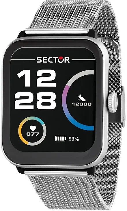 Sector Smartwatch S-08 R3251303002 - schwarz