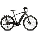 Airtracks E-Bike Trekkingrad 28 Zoll Herren E-Bike BOSCH Trekking LUMINA PERFORMANCE LINE 500 Wh, 10 Gang, Kettenschaltung, Mittelmotor, 500 Wh, Trekking Fahrrad SHIMANO DEORE XT 52cm 56cm 60cm - 2025 schwarz 56 cm