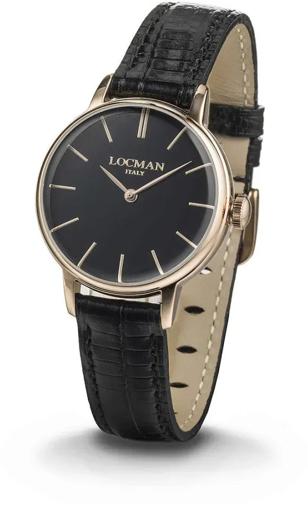 Locman 0253R01R-RRBKRGPK Classic 1960 Lady Quartz Woman's Watch