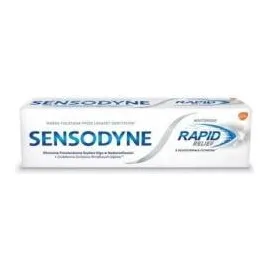 Sensodyne Rapid Whitening Whitening Zahnpasta für empfindliche Zähne 75 ml