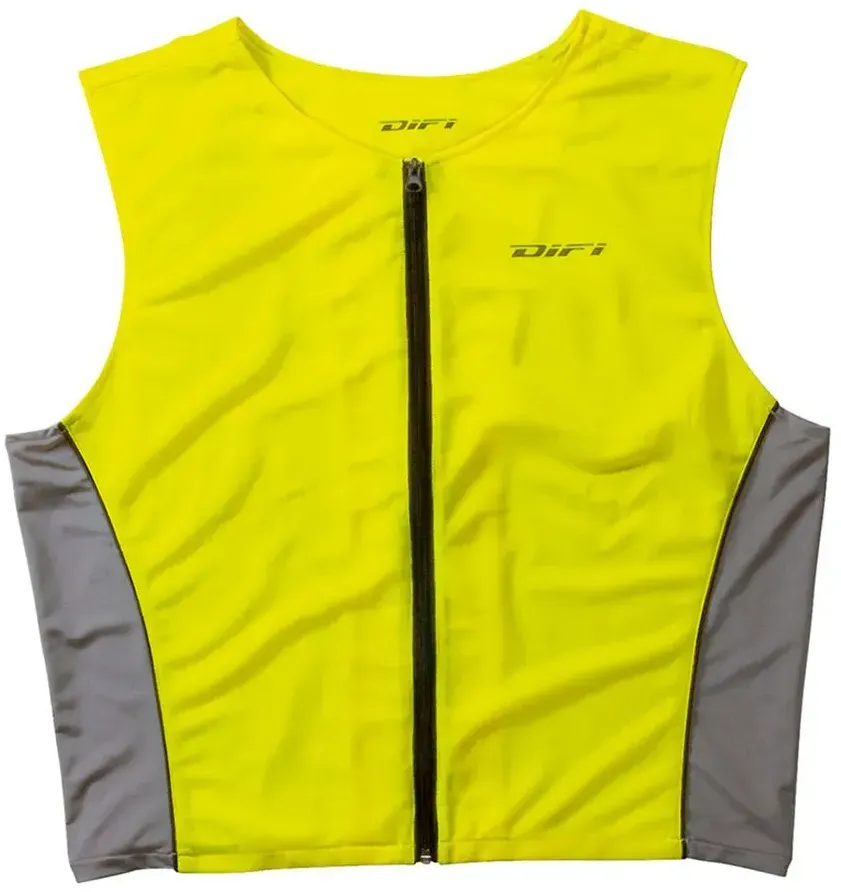 Difi Vision Weste - Signal Yellow / Reflective - 2XL