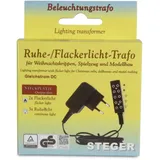 Riffelmacher Ruhe Flackerlicht Trafo, 2 x Flacker- 3 x Ruhelicht