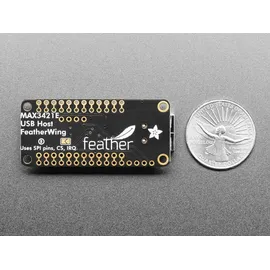 Adafruit USB Host FeatherWing, MAX3421E, unterstützt TinyUSB, 1A Booster, SPI & IRQ, 5V