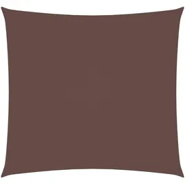 furnicato Sonnensegel Oxford-gewebe Quadratisch 5x5 M Braun