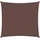 furnicato Sonnensegel Oxford-gewebe Quadratisch 5x5 M Braun