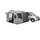 Easy Camp Reine Tunnel-Busvorzelt 310 x 320 cm Grau