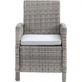 Greemotion Malia Gartensessel 65 x 90 x 59 cm grau 2 St.