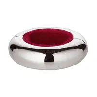 Edzard Magnetum, 2 Hälften mit Magnetverschluss, edel versilbert, Durchmesser 5 cm