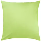 Traumschlaf Basic Single Jersey Kissenbezug 80x80 cm | apfelgrün - grün