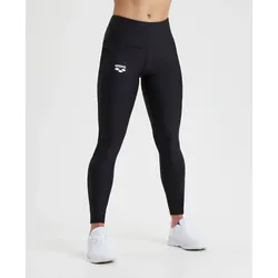 Team Lange Leggings Damen Panel - Black - XS