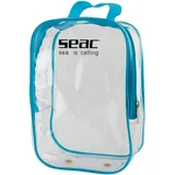 SEAC Full Face Mask Bag, transparente Kunststofftasche für Schnorchelmaske, Durchsichtig
