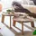 MID.YOU Couchtisch Set Hell Mangoholz 53 x 53 x 32 cm