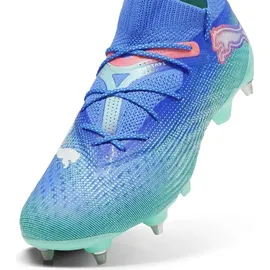 Puma Future 7 Ultimate MxSG Fußballschuhe - Bluemazing / White / Electric Peppermint - EU 40 1/2