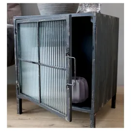 Chic Antique Kommode 0 x 0 x 0 cm Schwarz