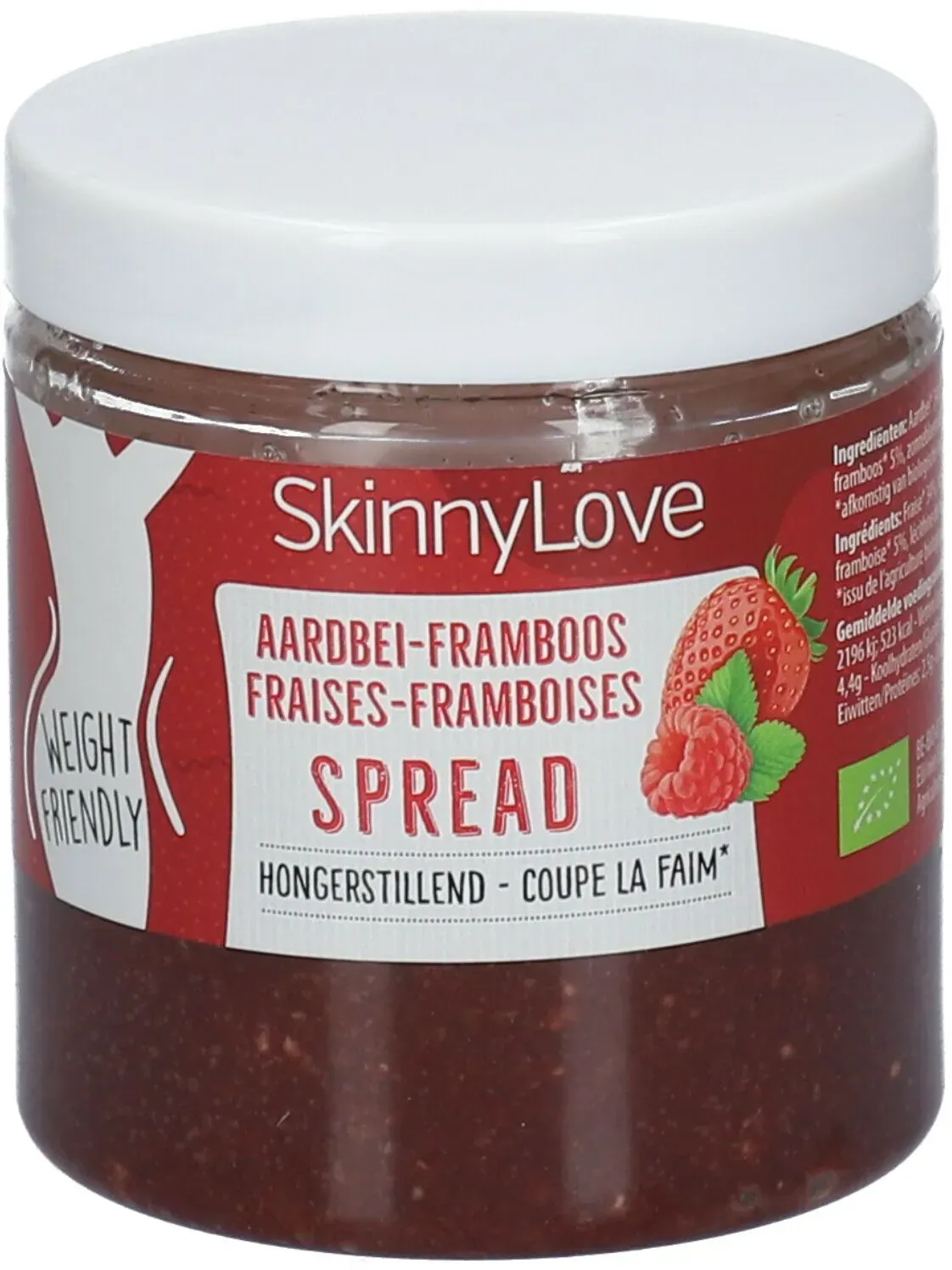 Skinnylove Spread Konfitüre Erdbeere - Himbeere