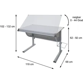 MCW Kinderschreibtisch Preston grün