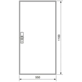 Hager Zählerschrank,universZ ZB32S