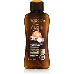 Babaria Glow Effect Monoi Tahiti Öl für strahlenden Glanz für die Breunung 100 ml