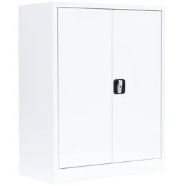 Lüllmann Stahl-Aktenschrank Metallschrank abschließbar Büroschrank 100 x 80 x 38,3cm