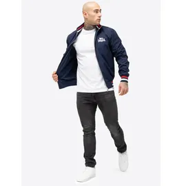 Lonsdale Newdigate Windjacke - Navy / White / Red - L