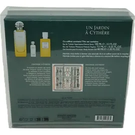 Hermès Un Jardin à Cythère Eau de Toilette 100 ml + Eau de Toilette 7,5 ml + Shower Gel 40 ml Geschenkset
