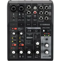 Yamaha AG06MK2B Live Streaming Mixer MK2, schwarz