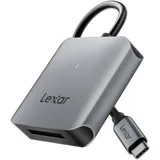 Lexar RW510 CFexpress Typ B Kartenleser, bis zu 10Gbps, USB 3.2 Gen 2 CF Speicherkartenleser für CFe Typ B Karte, CF Kartenleser inklusive USB-Typ-C-Kabel (LRW510U-BNHNG)