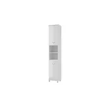 Möbel Kraft Nehmitzsee Hochschrank 35 x 192,5 x 32 cm Weiß Hochglänzend