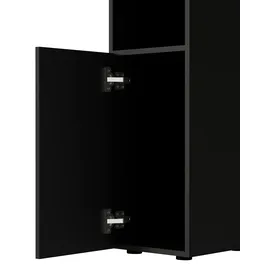 VCM Nachtschrank Narila 0 x 0 x 0 cm Schwarz