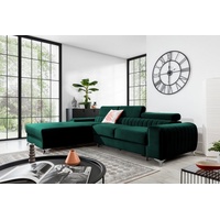 yourhouse24 Ecksofa Grayson Schlafsofa Wohnlandschaft Links Rechts Couch Bettkasten