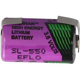 Tadiran Batteries Tadiran LTC SL-550/T, Herst.Nr: 1110550200 mit Lötfahnen U-Form