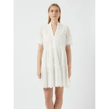 Yas Blusenkleid Sommerkleid Weiß XL