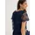 bonprix Jumpsuit aus softem Scuba mit kurzem Arm, figurumspielende Passform, weites Bein
