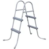 Bestway Poolleiter Pool Leiter Sicherheitsleiter 2 Stufen 76 bis 84cm Ultra-Frame Quick-Up Poolzubeh