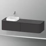 Duravit Waschtischunterschrank 2 Auszüge 160 x 35,4 cm Grau