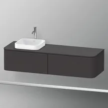 Duravit Waschtischunterschrank 2 Auszüge 160 x 35,4 cm Grau