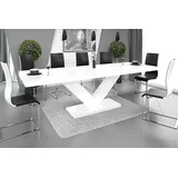 Design Esstisch Tisch HE-999 ausziehbar 160 bis 256 cm