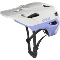 O'Neal Oneal Trailfinder Evo Solid Fahrradhelm - Matt Weiß/Lila