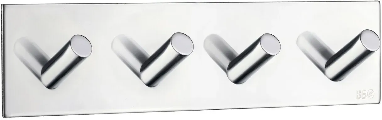 Beslagsboden Viererhakenleiste - B/H ca. 18,00x4,50