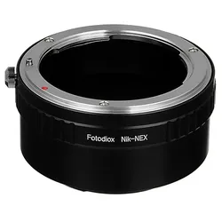 Fotodiox Lens Mount Adapter - Nikon F-Mount Objektiv auf Sony Alpha E-Mount (NikF-SnyE)