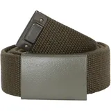 Heim BW Hosengürtel Gurtband 32mm steingrau oliv, Größe 80 cm