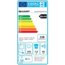 Sharp KD-NHA7S8PW3-DE Wärmepumpentrockner (7 kg)