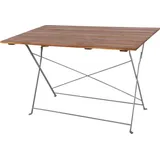 Lex Biergarten Tisch Gartentisch Klapptisch 120 x 60 cm Akazie