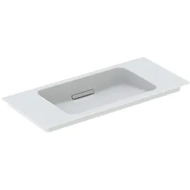 Geberit One Waschtisch 90 x 40 cm weiß/glanzchrom Tect (500395011)