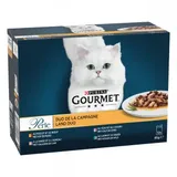 Purina Gourmet Perle Land Duo Katzen-Nassfutter 4 Kartons (48 x 85 g)