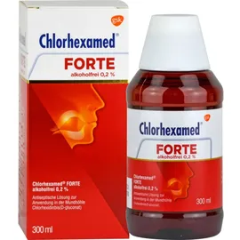 Haleon Chlorahexamed Forte alkoholfrei 0,2% Lösung 300 ml