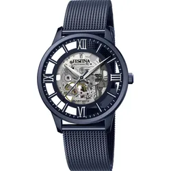 Festina Automatik Herren Automatik F20574/1 - blau - 41.5mm