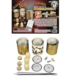 Corvus Dosen-Laternen-Set 6 Stück mit Zubehör