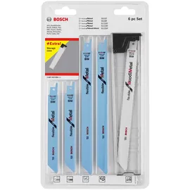 Bosch Säbelsägeblatt-Set Wood and Metal 6 Stück