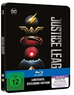 Justice League - Limited 2D Steelbook (Neu differenzbesteuert)